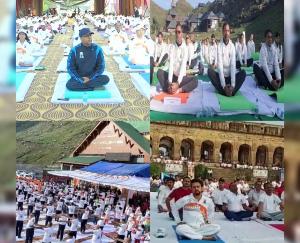 International Yoga Day himachal pradesh news update 21 june 2022 