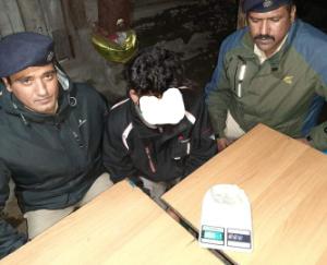 75 grams of charas caught in Mandi and 101 in Kullu