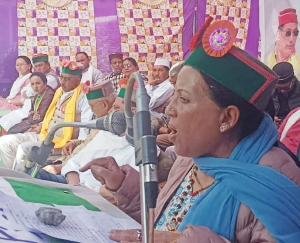 State Congress President MP Pratibha Singh targeted the government
