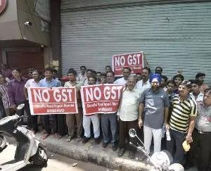 Food traders strike across the country today in protest against GST