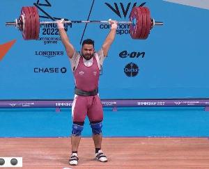Vikas Thakur of Himachal Pradesh won silver medal for India in Commonwealth Games, former Chief Minister Prem Kumar Dhumal congratulated