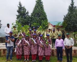 Paidhe distributed to volunteers to put them in their homes