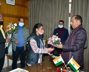 Delegation of Pangana met the Chief Minister