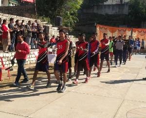 दो दिवसीय जिला स्तरीय वरिष्ठ महिला व पुरुषों की बास्केटबॉल प्रतियोगिता आरम्भ