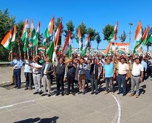 Jaypee University celebrated “HAR GHAR TIRANGA” 