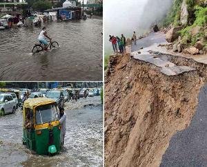 Rain and floods became a disaster for the people across the country