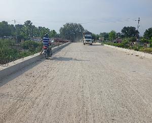 Negligence of the department without railing movement on the Sanghenai bridge - Manish Sharda
