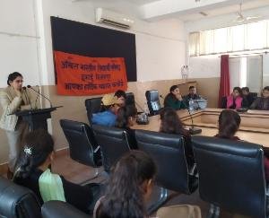 अभाविप ने पीजी कालेज में किया अवेयरनेस प्रोग्राम आयोजित 