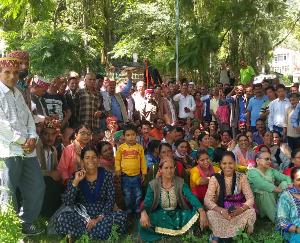 Meeting of SSB trained volunteer guerrilla organization held in Dhalpur