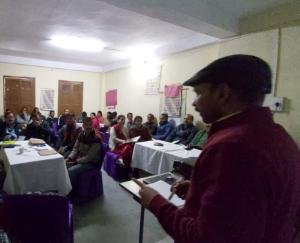 धुन्दन के प्राइमरी और अप्पर प्राइमरी अध्यापकों के लिए पांच दिवसीय कार्यशाला का आयोजन