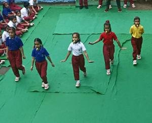Children of Sai International School celebrated National Sports Day