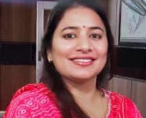 Anjana Thakur woke up from the BJP Mahila Morcha Mandal meeting