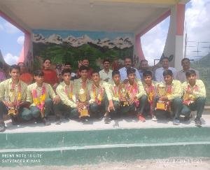 Capture of Gumma School in Under-19 District Level Handball Competition