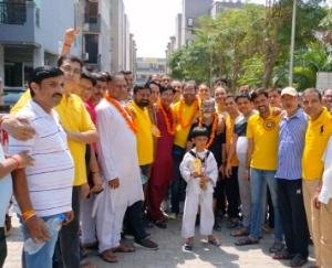 Shiv Kumar became the District General Secretary of INTUC, INTUC works in the interest of the workers