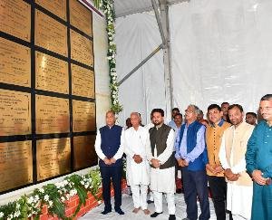Chief Minister inaugurated and laid foundation stones of 92 developmental projects worth Rs 980 crore in Dharampur