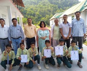 Students of Jejvin Pathshala will participate in state level sports competition
