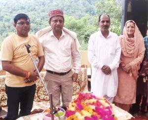 Gratitude program organized in Sanyadi village, Rajendra Thakur was the chief guest