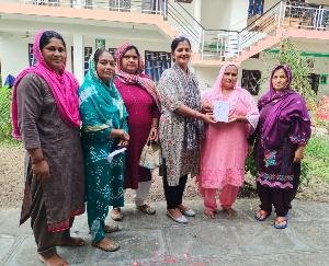 Hamirpur: There was a lot of enthusiasm among the workers for the BJP Mahila Morcha convention