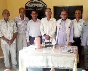 meeting of the Pensioners and Senior Citizens Welfare Organization held at the Pensioners Office Pattabarari
