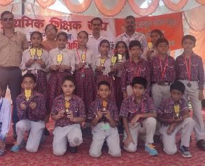 Sujanpur: DAV in block level sports competition. Dominion of Alampur