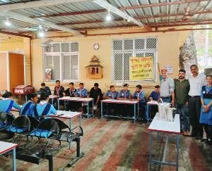 Blood donation camp organized by Government College Kullu