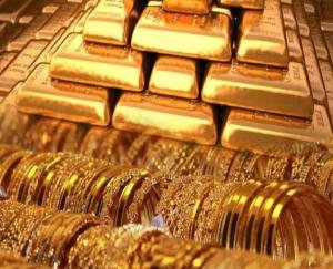 Recorded fall in the prices of gold and silver