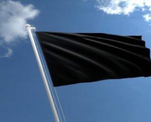 Show black flags to the Chief Minister on reaching Nalagarh