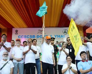 New Delhi: Himachal Governor flagged off the 3rd Half Marathon-2022