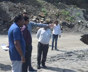 SDM took stock of the damage caused by heavy rains in the area