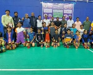 players of Jwalamukhi and Dharamshala dominate the district level Kangra badminton competition