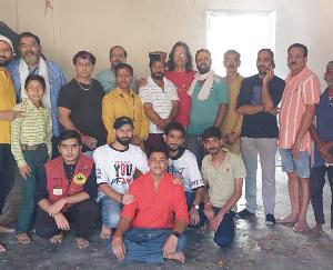 Dadlaghat: Organizing the establishment of a vase by the members of Ramlila Club