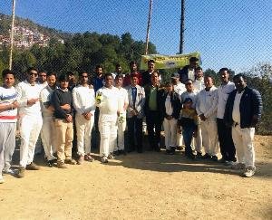 प्रेसक्लब द्वारा आयोजित क्रिकेट लीग के दूसरे दिन भी कांटे की टक्कर