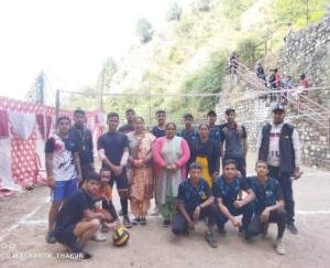 Jai Maa Jalpa Youth Club organized under-17 volleyball competition