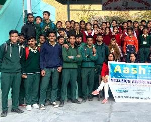 Inclusive workshop organized by Aash Bal Vikas Kendra at Mohal School