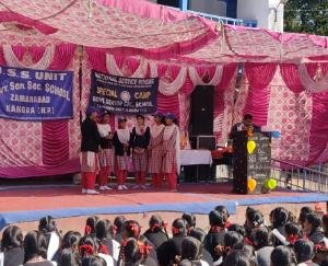 Kangra: Seven day NSS camp concluded at Zamanabad school