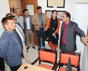 Administrative officers of District Sirmaur visited India's first 