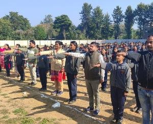 Constitution Day celebrated at Dehra-Central School, Naleti