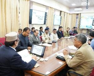 Chief Secretary holds review meeting for preparations for winter season
