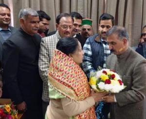 When Pratibha Singh came to meet, Chief Minister Sukhwinder Sukhu said - You are my president, I will report to you.