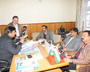 Deputy Chief Minister presided over departmental review meetings