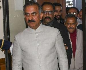 Chief Minister Himachal Sukhwinder Singh became Corona positive