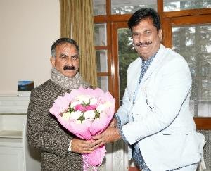 Sameer Ranjan Das met the Chief Minister