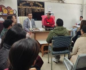 MLA held a meeting with the health officials of Civil Hospital Badsar