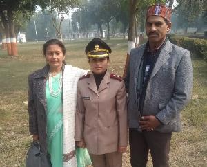 Akshi Sharma of Minerva School became lieutenant in Military Nursing Service