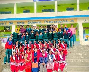 Sirmaur: OJT training was given to the students of Puruwala School's telecom subject