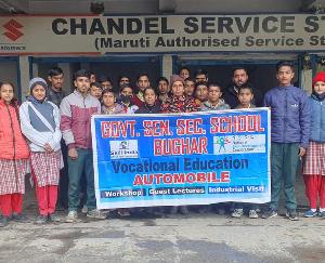 The children of Bughar School did a business trip