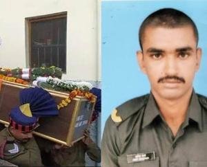 Martyr Amit Sharma merged with five elements