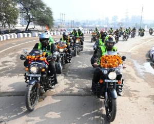 Successfully organized two-day 'BBN Bike Ride' by IEC University