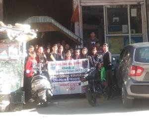 A three-day training camp was organized for the students of Chandi School