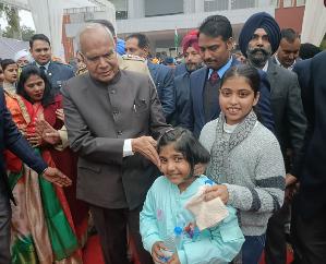 On the occasion of Republic Day, the Punjab Governor gave the basic mantras to the children to be successful in life